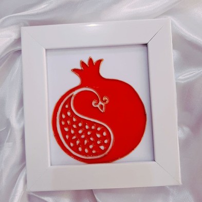 تابلو ویترای طرح انار کد sght-145