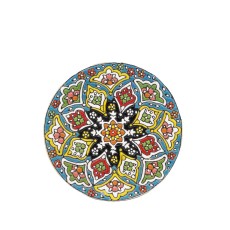 بشقاب سفالی میناکاری کد sght-527